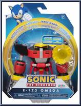 E-123 Omega (with Chaos Emerald) from Sonic the Hedgehog - Basic Series manufactured by Jakks Pacific [Front]