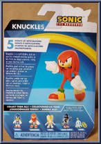 Knuckles from Sonic the Hedgehog - Mini manufactured by Jakks Pacific [Back]