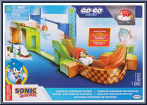 Knuckles Adventure Playset from Sonic the Hedgehog - Go Go Racers manufactured by Jakks Pacific [Front]