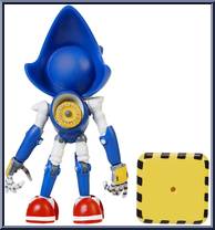 Metal Sonic (with Trap Spring) from Sonic the Hedgehog - Basic Series manufactured by Jakks Pacific [Loose]