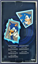 Sonic from Sonic - Comic Packs manufactured by Tomy [Back]
