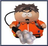Cartman (Hippie Exterminator) from South Park - Series 5 manufactured by Mezco [Loose]