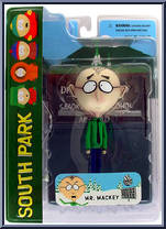Mr. Mackey from South Park - Series 3 manufactured by Mezco [Front]