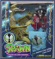 Malebolgia vs Medieval Spawn (Collectors Gift Set) from Spawn - Exclusives manufactured by McFarlane [Front]