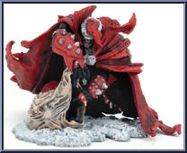 Santa Spawn from Spawn - Trading Figures - Series 1 manufactured by McFarlane [Loose]