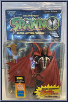 Spawn (50th Issue) from Spawn - Collectors Club Exclusives manufactured by McFarlane [Front]