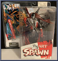 Spawn (Issue 7 Cover Art)  from Spawn - Series 26 - The Art of Spawn manufactured by McFarlane [Front]