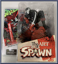 Spawn (Issue 8 Cover Art)  from Spawn - Series 26 - The Art of Spawn manufactured by McFarlane [Front]