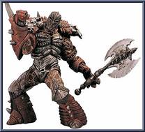 Spawn (Black Knight) from Spawn - Series 11 - Dark Ages Spawn manufactured by McFarlane [Loose]