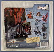 Spawn I.109 from Spawn - Series 24 - Classic Comic Covers manufactured by McFarlane [Back]