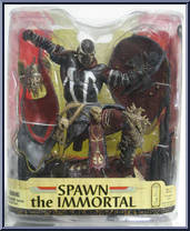 Spawn the Immortal from Spawn - Series 33 - Age of Pharaohs manufactured by McFarlane [Front]