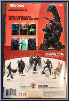 Spawn VII (Throne) from Spawn - Series 21 - Alternate Realities manufactured by McFarlane [Back]