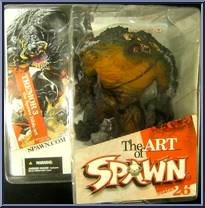 Tremor 3 (The Spawn Bible Art)  from Spawn - Series 26 - The Art of Spawn manufactured by McFarlane [Front]