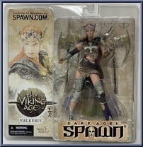 Valkerie from Spawn - Series 22 - Viking Age manufactured by McFarlane [Front]