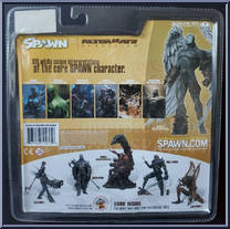 Wings of Redemption from Spawn - Series 21 - Alternate Realities manufactured by McFarlane [Back]