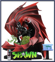 Spawn #1 (Black White & Red All Over) Action Figure