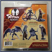 Grave Digger from Spawn Reborn - Series 3 manufactured by McFarlane [Back]