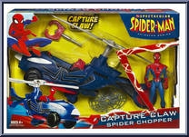 Capture Claw Spider Chopper from Spectacular Spider-Man (Animated) - Vehicles manufactured by Hasbro [Front]