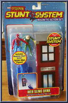 Web Sling Bank from Spider-Man (2000) - Stunt System - Series 2 manufactured by Toy Biz [Front]