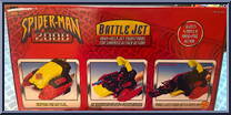 Battle Jet from Spider-Man (2000) - 2000 manufactured by Toy Biz [Back]