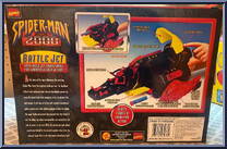 Battle Jet from Spider-Man (2000) - 2000 manufactured by Toy Biz [Back]