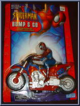 Dirt Bike from Spider-Man (2000) - Bump 'N Go manufactured by Toy Biz [Front]
