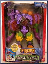 Green Goblin from Spider-Man (2000) - Mech Tech Battle Armor manufactured by Toy Biz [Front]