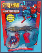 Helicopter from Spider-Man (2000) - Bump 'N Go manufactured by Toy Biz [Front]
