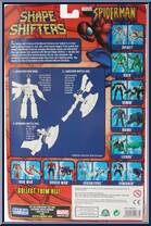 Iron Man from Spider-Man (2000) - Shape Shifters - 2004 manufactured by Toy Biz [Back]
