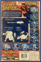 Lizard from Spider-Man (2000) - Shape Shifters - 2004 manufactured by Toy Biz [Back]