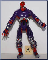 Spider-Man (Hazard Gear) from Spider-Man (2000) - 2000 manufactured by Toy Biz [Loose]