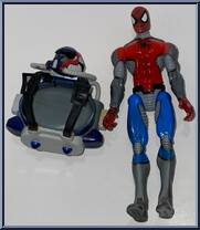 Spider-Man (Scuba Splash) from Spider-Man (2000) - Series  5 manufactured by Toy Biz [Loose]