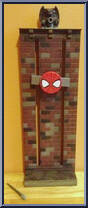 Spider-Man (Superposeable) from Spider-Man (2000) - Series 12 manufactured by Toy Biz [Loose]