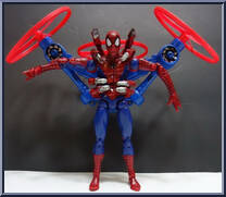 Spider-Man (Triple Threat) from Spider-Man (2000) - Series 11 manufactured by Toy Biz [Loose]