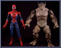 Spider-Man vs Abomination from Spider-Man (2000) - Classic Clashes manufactured by Toy Biz [Loose]