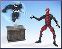 Spider-Man (Spin 'N Trap) from Spider-Man (2000) - Series 14 manufactured by Toy Biz [Loose]