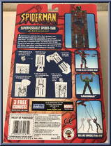 Spider-Man (Superposeable) from Spider-Man (2000) - Series 12 manufactured by Toy Biz [Back]