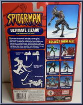 Ultimate Lizard from Spider-Man (2000) - Reissue Series manufactured by Toy Biz [Back]
