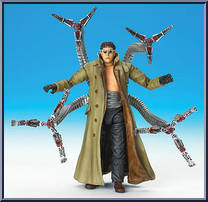 Doc Ock (with Tentacle Attack Action) from Spider-Man 2 - Movie - Series 3 manufactured by Toy Biz [Loose]