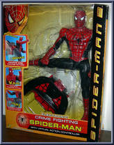 Crime Fighting Spider-Man (Electronic) from Spider-Man 2 - Movie - Other Figures manufactured by Toy Biz [Front]
