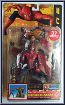 Spider-Man (Battle Attack) from Spider-Man 2 - Movie - Series 3 manufactured by Toy Biz [Front]
