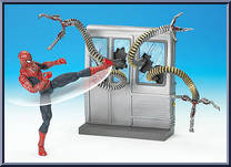 Spider-Man (Spin & Kick) from Spider-Man 2 - Movie - Series 3 manufactured by Toy Biz [Loose]