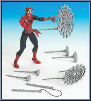 Spider-Man (Web Blast) from Spider-Man 2 - Movie - Series 3 manufactured by Toy Biz [Loose]