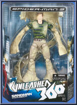 Sandman from Spider-Man 3 - Movie - Unleashed 360 manufactured by Hasbro [Front]