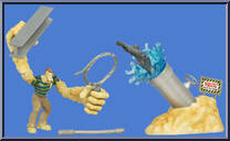 Spider-Man vs. Sandman (Spider Launching Attack!) Action Figure