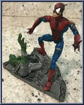Spider-Man (Battle Ravaged) from Spider-Man - Classics - Series 2 manufactured by Toy Biz [Loose]