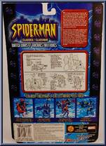 Spider-Man (Hydro Disc) from Spider-Man - Classics - Water Wars manufactured by Toy Biz [Back]
