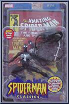 Spider-Man (Black Costume) from Spider-Man - Classics - Series 1 manufactured by Toy Biz [Front]
