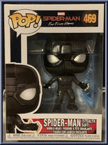 Spider-Man (Stealth Suit) from Spider-Man - Spider-Man Far From Home Pop! manufactured by Funko [Front]