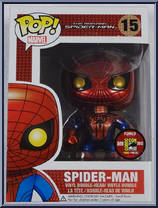 Spider-Man (Metallic) from Spider-Man - Amazing Spider-Man Pop! manufactured by Funko [Front]